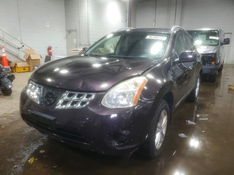 NISSAN ROGUE S 2012 with VIN JN8AS5MV6CW411121 - Photo from auction