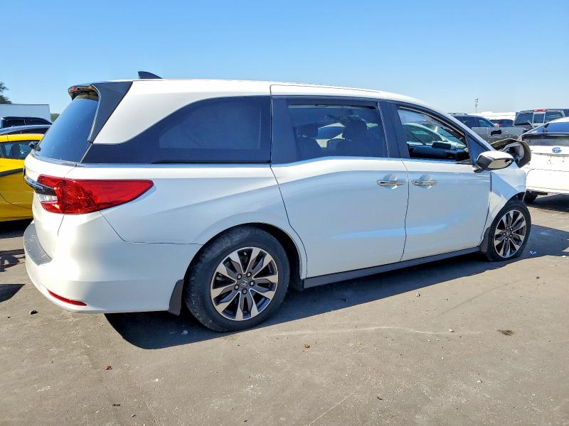 Photo 3 from auction – 2022 HONDA ODYSSEY with VIN 5FNRL6H72NB034436