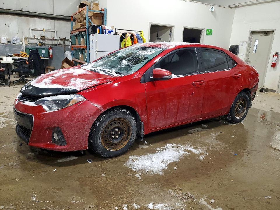 TOYOTA COROLLA L 2014 with VIN 2T1BURHEXEC167660 - Photo from auction