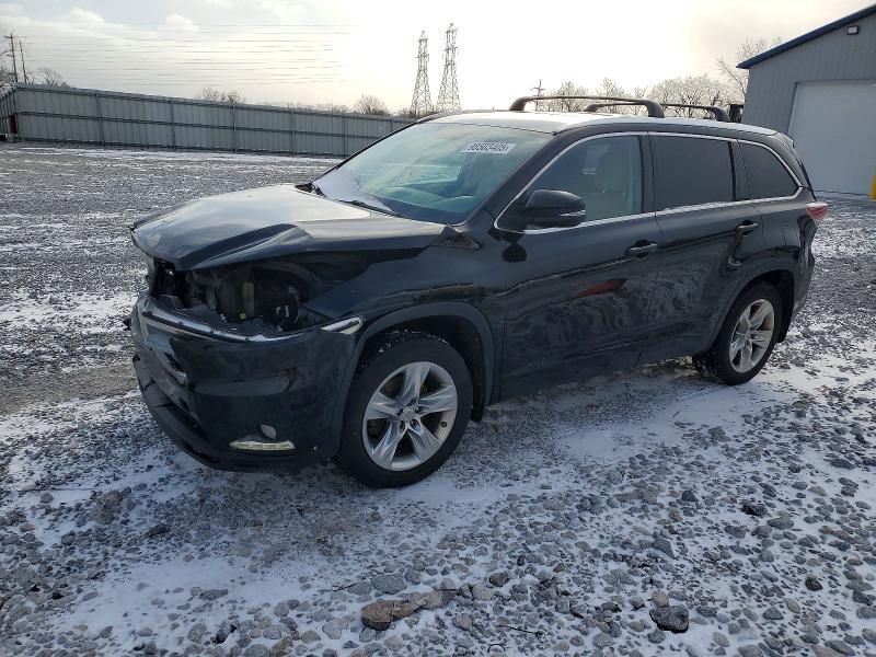 TOYOTA HIGHLANDER 2015 with VIN 5TDDKRFH1FS154672 - Photo from auction