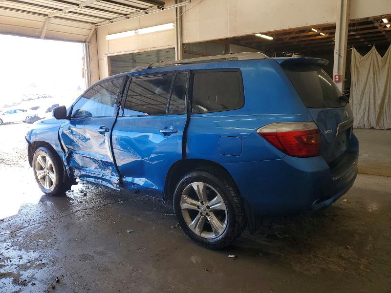 Photo 2 from auction – 2008 TOYOTA HIGHLANDER with VIN JTEES43A582029162