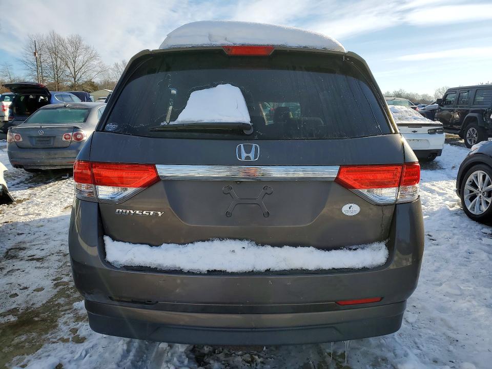 Photo 6 from auction – 2017 HONDA ODYSSEY with VIN 5FNRL5H49HB008260
