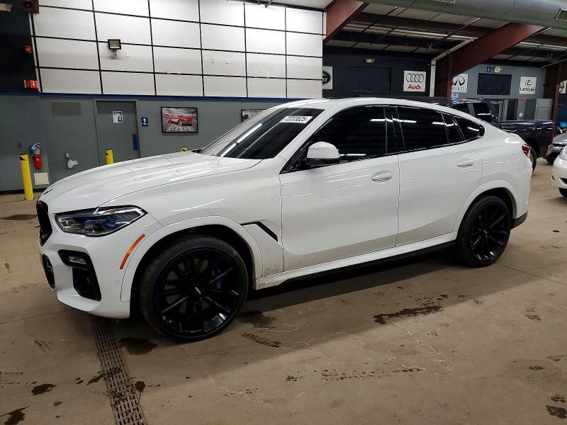 BMW X6 M50I 2020 with VIN 5UXCY8C09L9B98482 - Photo from auction