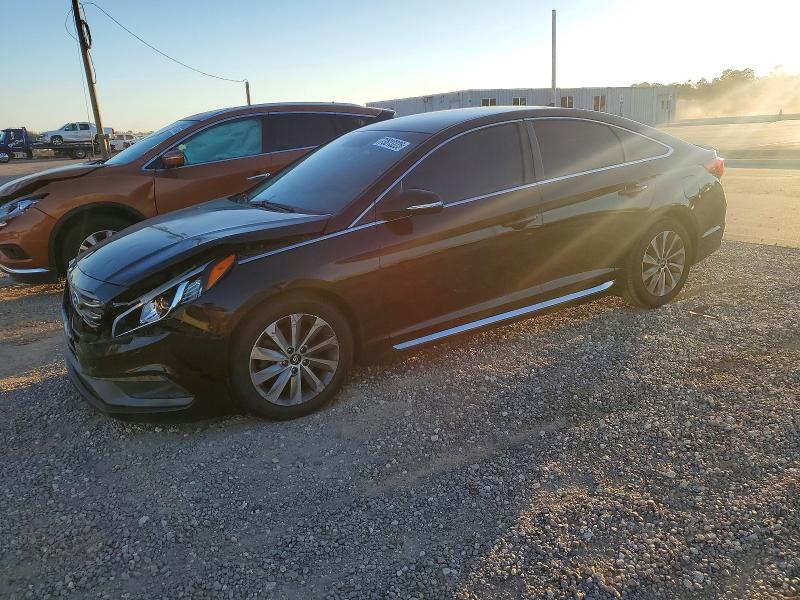 HYUNDAI SONATA SPO 2016 with VIN 5NPE34AF2GH321123 - Photo from auction