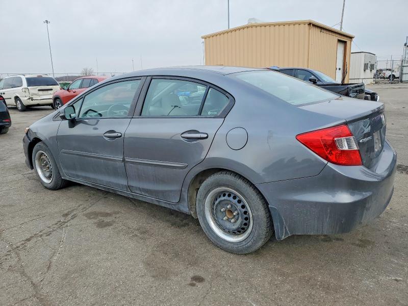 Photo 2 from auction – 2012 HONDA CIVIC LX with VIN 19XFB2F51CE098289