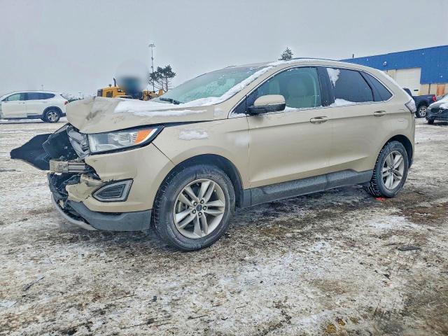 FORD EDGE SEL 2017 with VIN 2FMPK3J98HBC08639 - Photo from auction