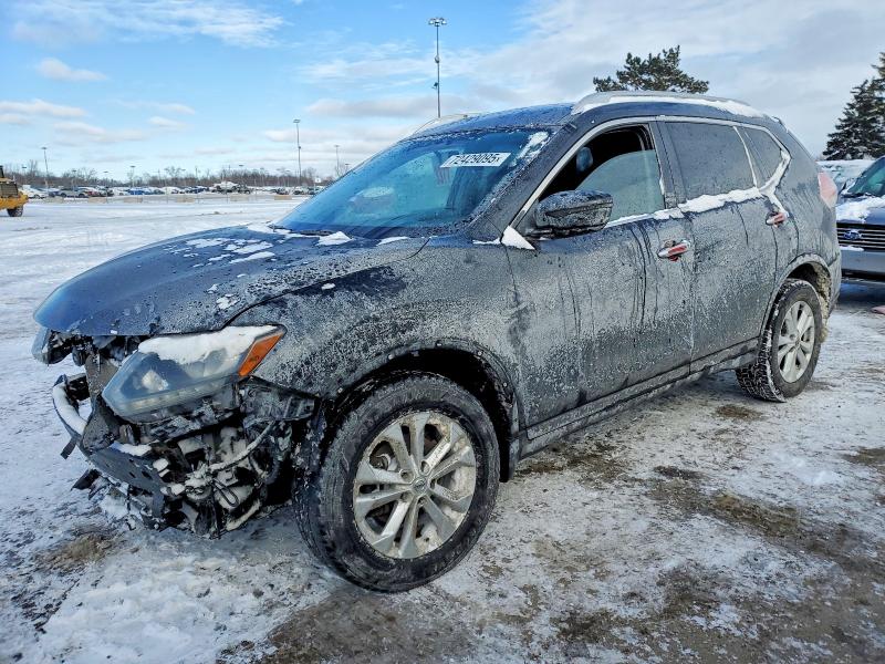 NISSAN ROGUE S 2016 with VIN KNMAT2MV6GP641457 - Photo from auction
