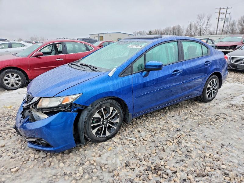 HONDA CIVIC EX 2015 с VIN 19XFB2F84FE025545 - Фото с аукциона