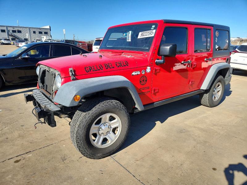 Photo 1 from auction – 2017 JEEP WRANGLER with VIN 1C4BJWDG0HL521553