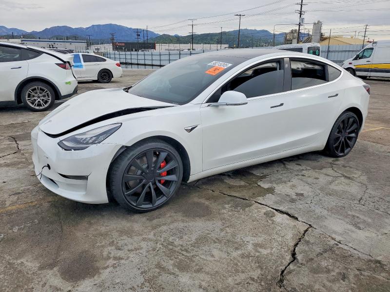 TESLA MODEL 3 2020 with VIN 5YJ3E1EC7LF716830 - Photo from auction