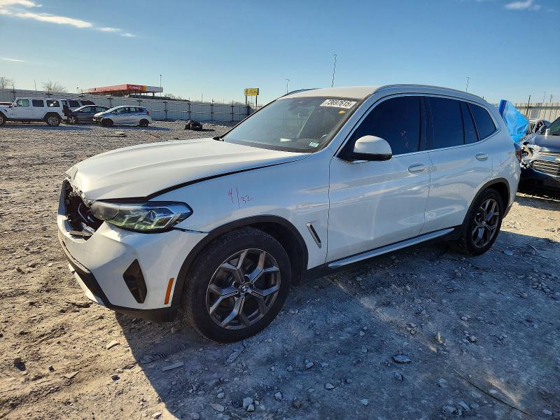 BMW X3 XDRIVE3 2022 with VIN 5UX53DP09N9M48944 - Photo from auction