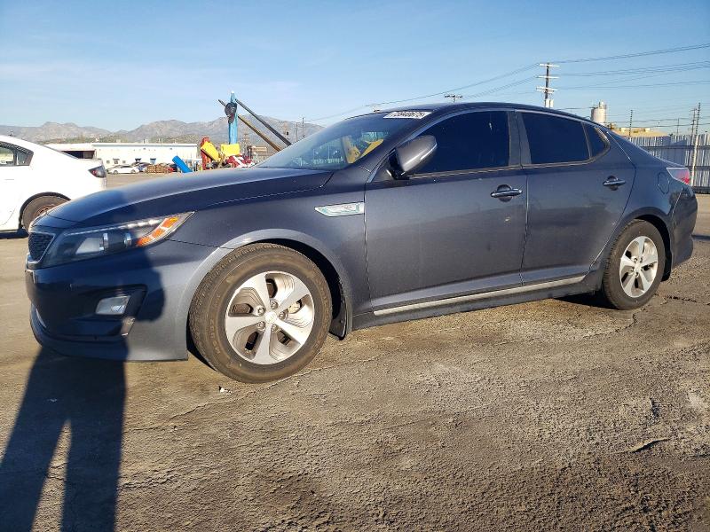 KIA OPTIMA HYB 2015 with VIN KNAGM4AD5F5083266 - Photo from auction