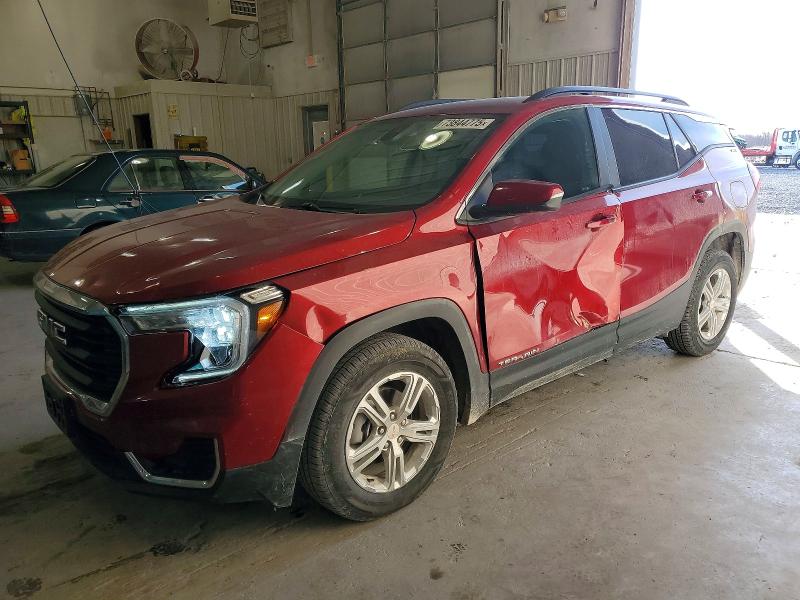 GMC TERRAIN SL 2022 with VIN 3GKALTEV9NL125725 - Photo from auction