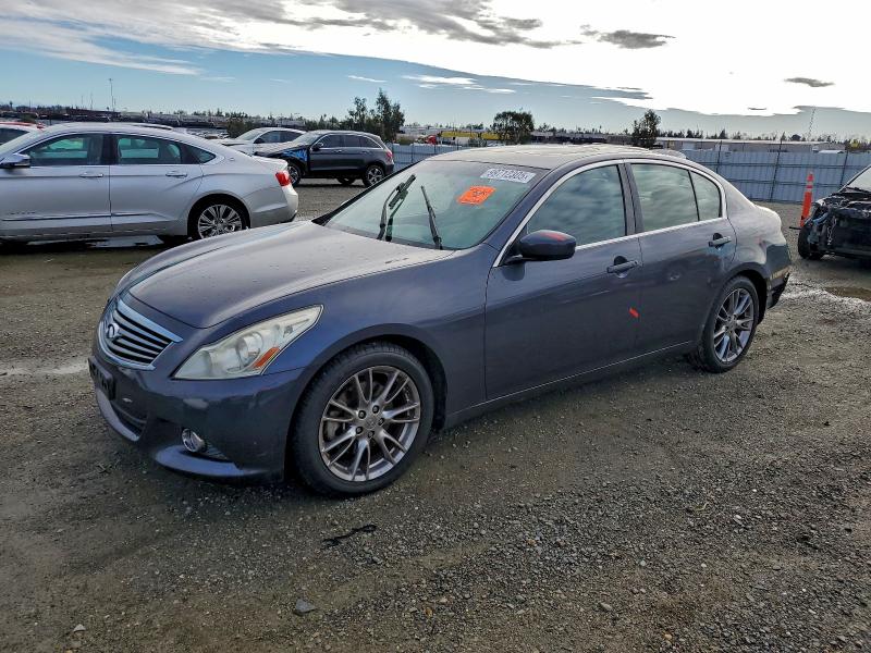 INFINITI G37 BASE 2012 with VIN JN1CV6AP4CM930769 - Photo from auction