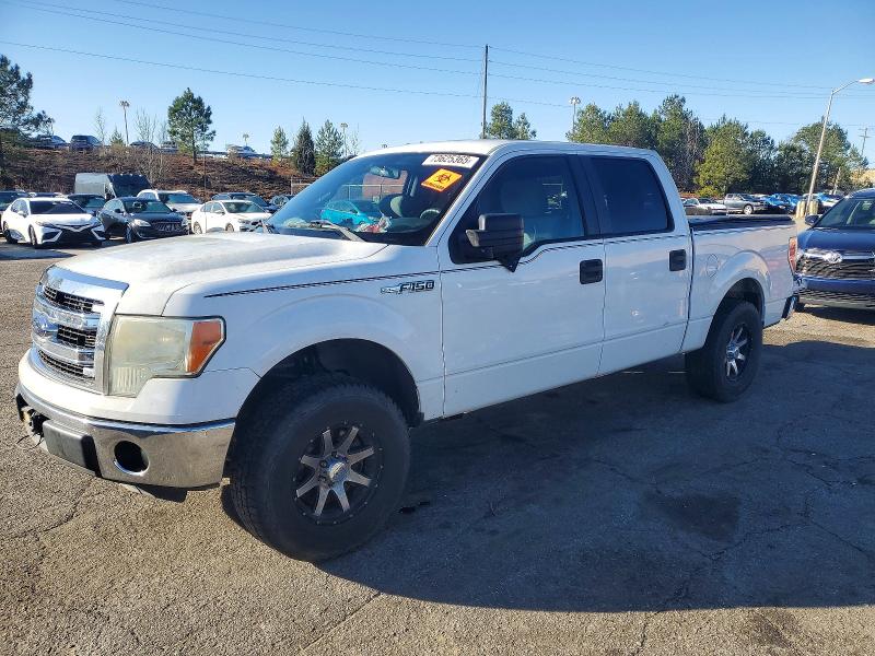 FORD F150 SUPER 2013 with VIN 1FTFW1CFXDFB46004 - Photo from auction