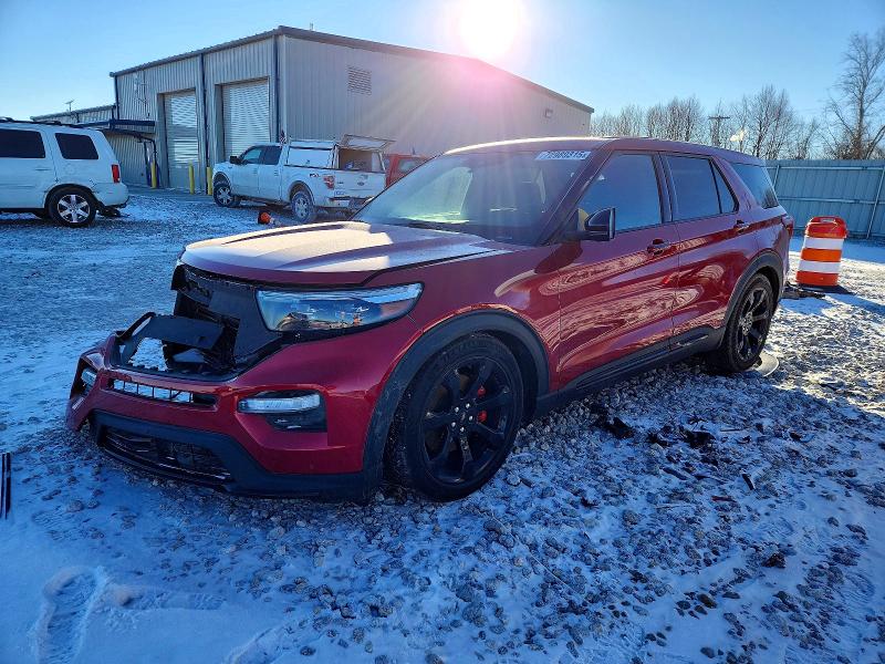 FORD EXPLORER 2021 with VIN 1FM5K8GC6MGB74226 - Photo from auction