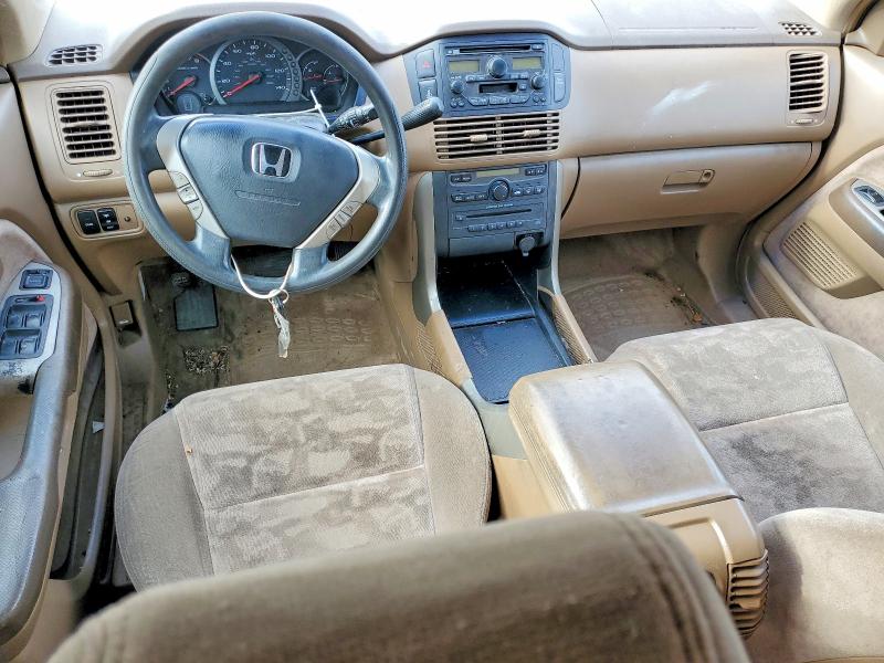 Photo 8 from auction – 2005 HONDA PILOT EX with VIN 2HKYF18455H538752