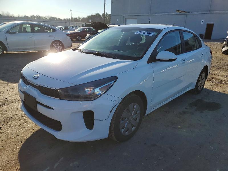 KIA RIO LX 2020 with VIN 3KPA24AD3LE285389 - Photo from auction