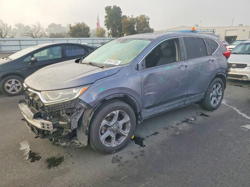HONDA CR-V 2017 with VIN 7FARW1H57HE043263 - Photo from auction