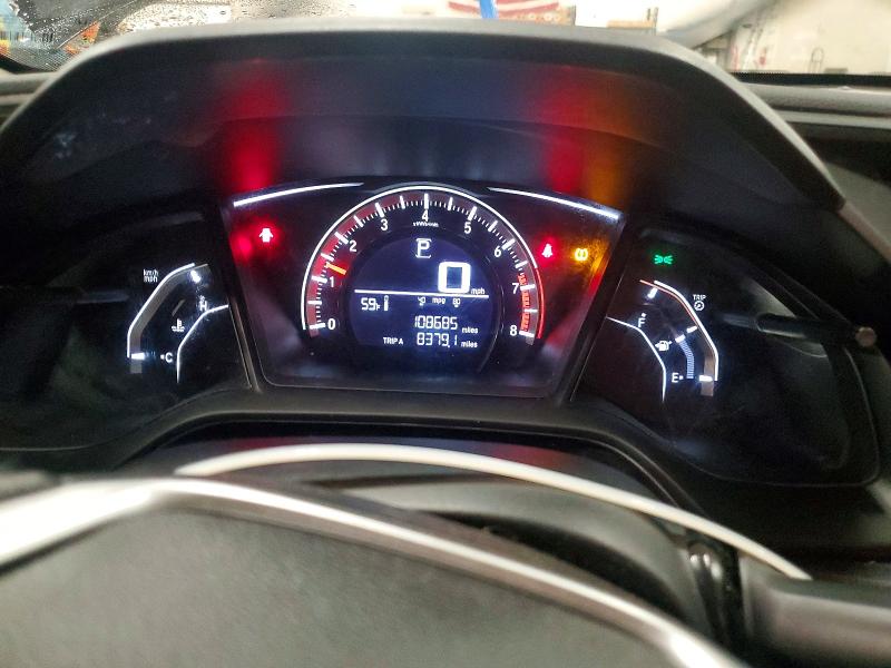 Photo 9 from auction – 2016 HONDA CIVIC LX with VIN 19XFC2F55GE058915