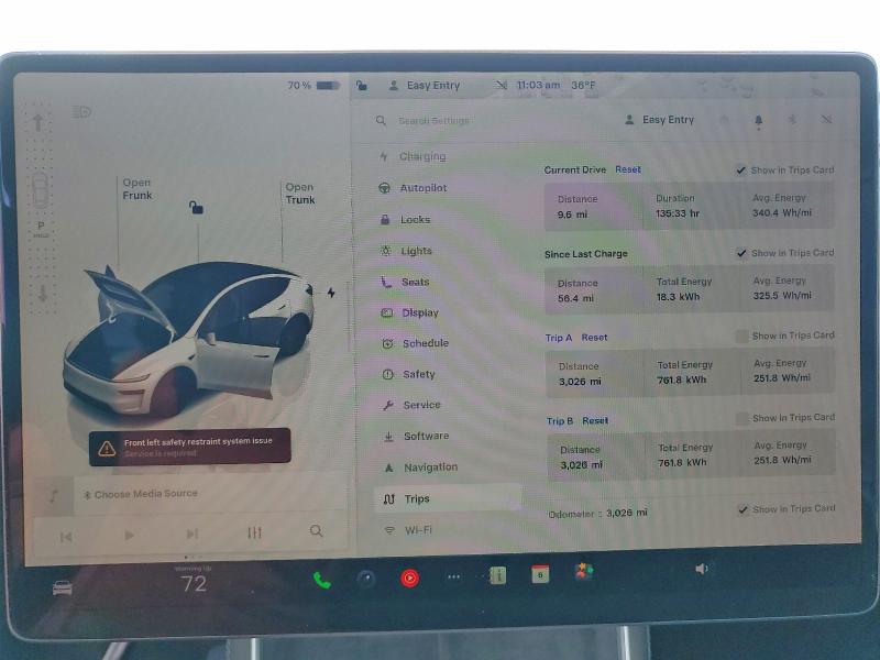 Photo 9 from auction – 2026 TESLA MODEL Y with VIN 7SAYGDED9TA475895