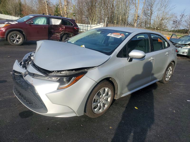 TOYOTA COROLLA 2022 with VIN 5YFEPMAE3NP377051 - Photo from auction