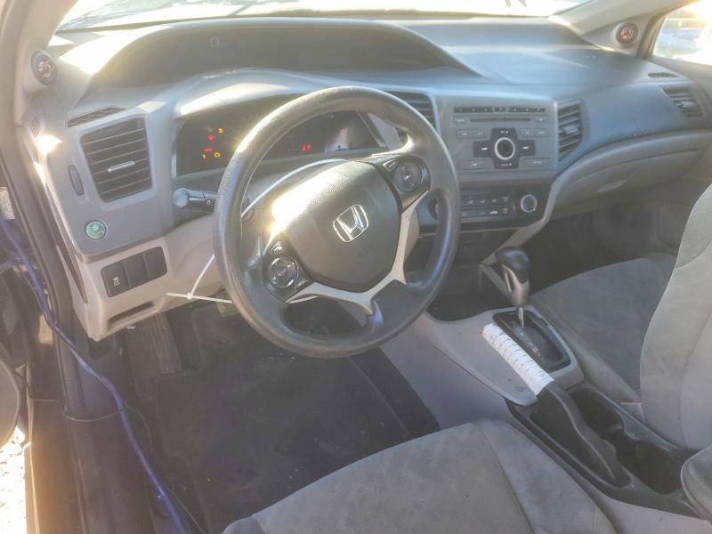 Photo 8 from auction – 2012 HONDA CIVIC LX with VIN 2HGFG3B53CH561598