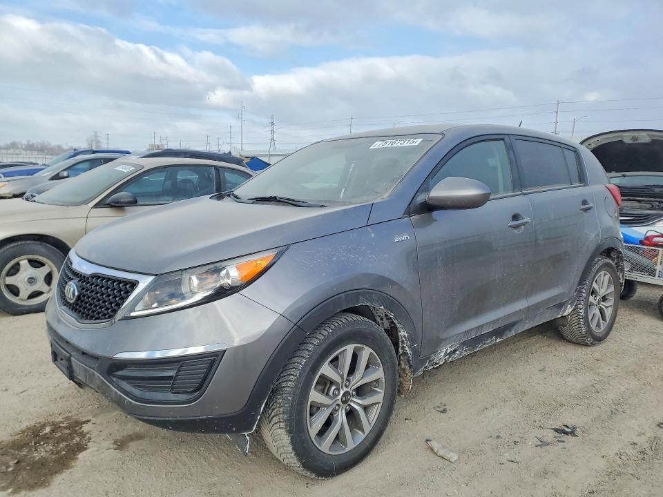 KIA SPORTAGE L 2016 with VIN KNDPBCAC5G7834799 - Photo from auction
