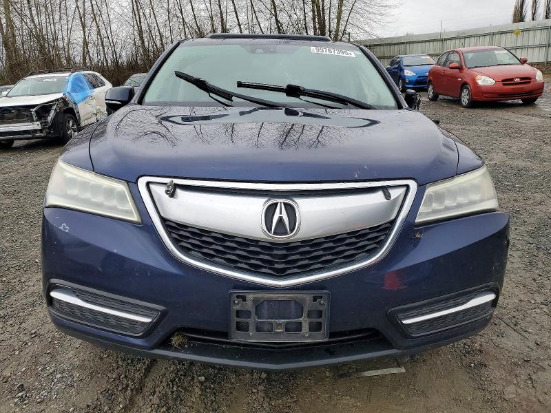 Photo 5 from auction – 2015 ACURA MDX TECHNO with VIN 5FRYD4H48FB024500