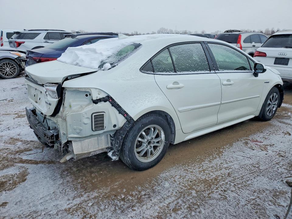 Photo 3 from auction – 2020 TOYOTA COROLLA LE with VIN JTDEBRBE5LJ014925