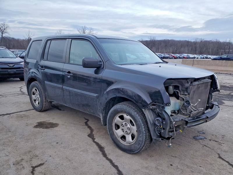 Photo 4 from auction – 2011 HONDA PILOT LX with VIN 5FNYF4H21BB014444