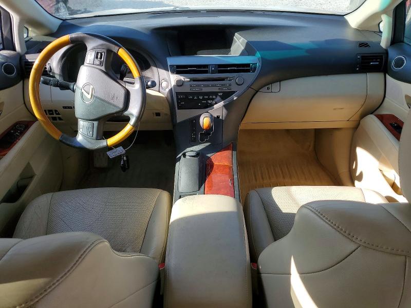 Photo 8 from auction – 2010 LEXUS RX 350 with VIN 2T2ZK1BA7AC026143