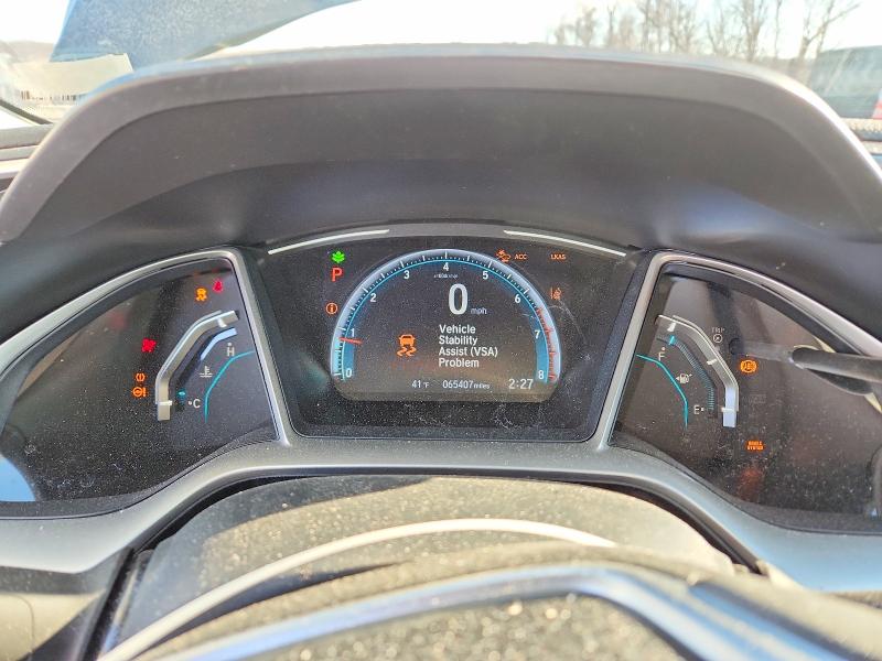 Photo 9 from auction – 2020 HONDA CIVIC with VIN 19XFC1F30LE001749