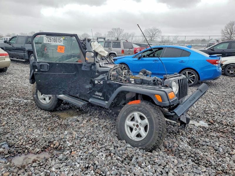 Photo 4 from auction – 2006 JEEP WRANGLER X with VIN 1J4FA39SX6P778409