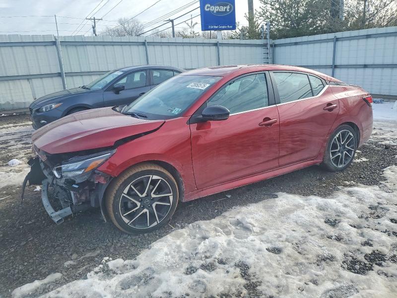 NISSAN SENTRA SR 2024 with VIN 3N1AB8DV3RY261681 - Photo from auction