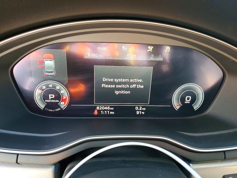 Photo 9 from auction – 2020 AUDI A5 with VIN WAUCNCF58LA001797