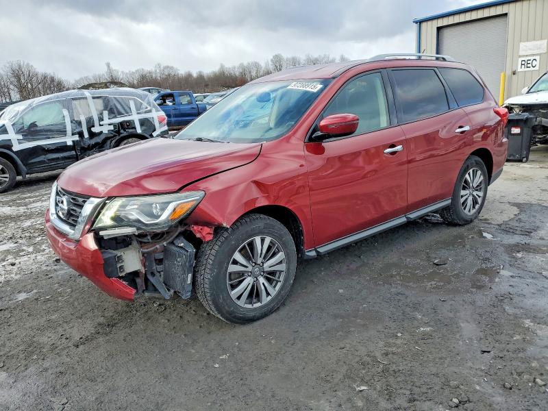 NISSAN PATHFINDER 2018 with VIN 5N1DR2MM8JC632790 - Photo from auction