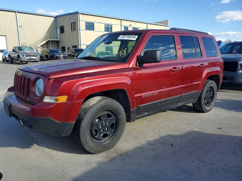 JEEP PATRIOT SP 2017 with VIN 1C4NJPBB3HD201437 - Photo from auction