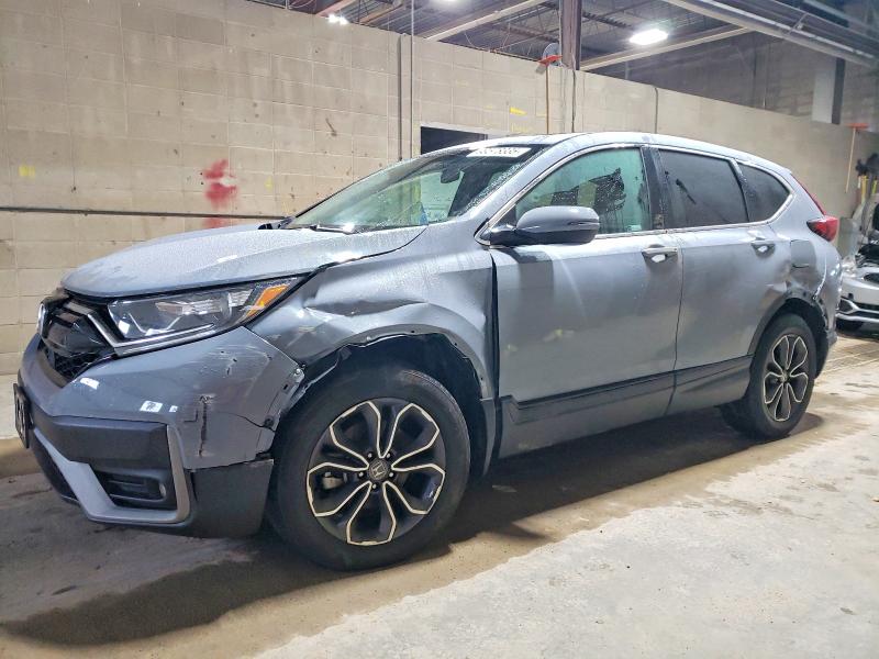 HONDA CR-V EX 2022 with VIN 7FARW2H51NE018182 - Photo from auction