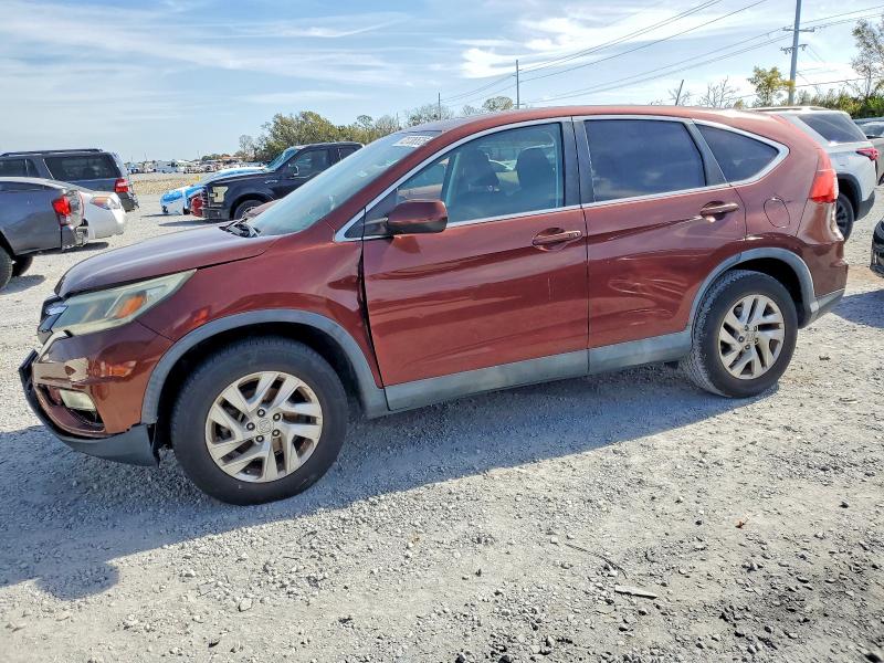 HONDA CR-V EX 2015 with VIN 2HKRM4H56FH605509 - Photo from auction