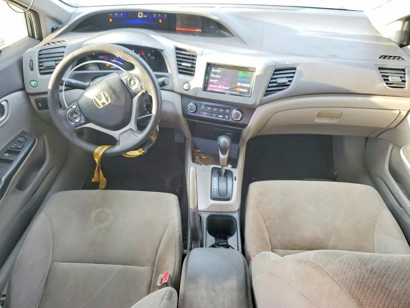 Photo 8 from auction – 2012 HONDA CIVIC LX with VIN 2HGFB2F52CH332414