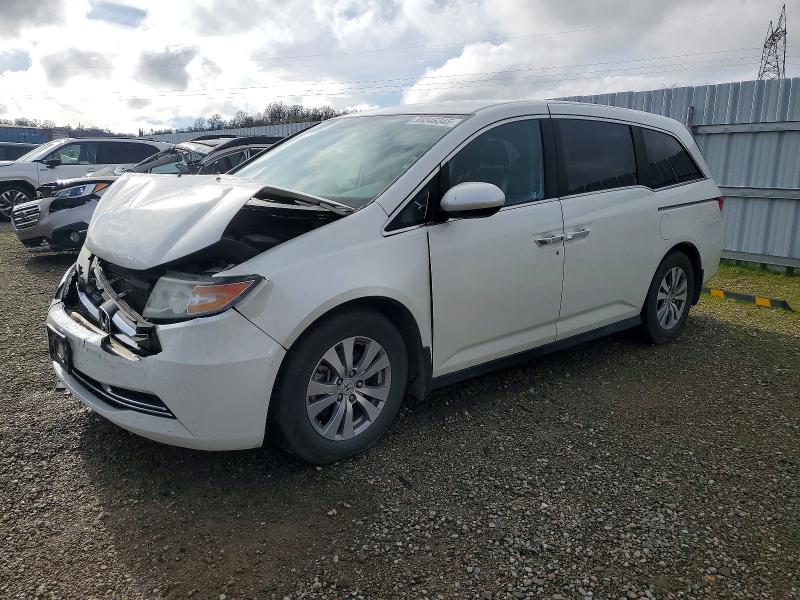 HONDA ODYSSEY SE 2016 with VIN 5FNRL5H33GB056861 - Photo from auction