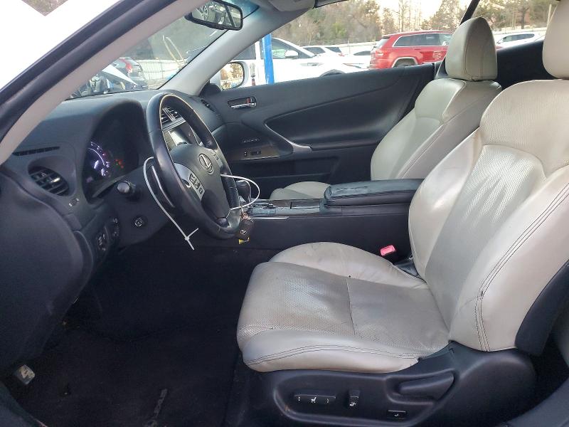 Photo 7 from auction – 2012 LEXUS IS 250 with VIN JTHFF2C21C2524704
