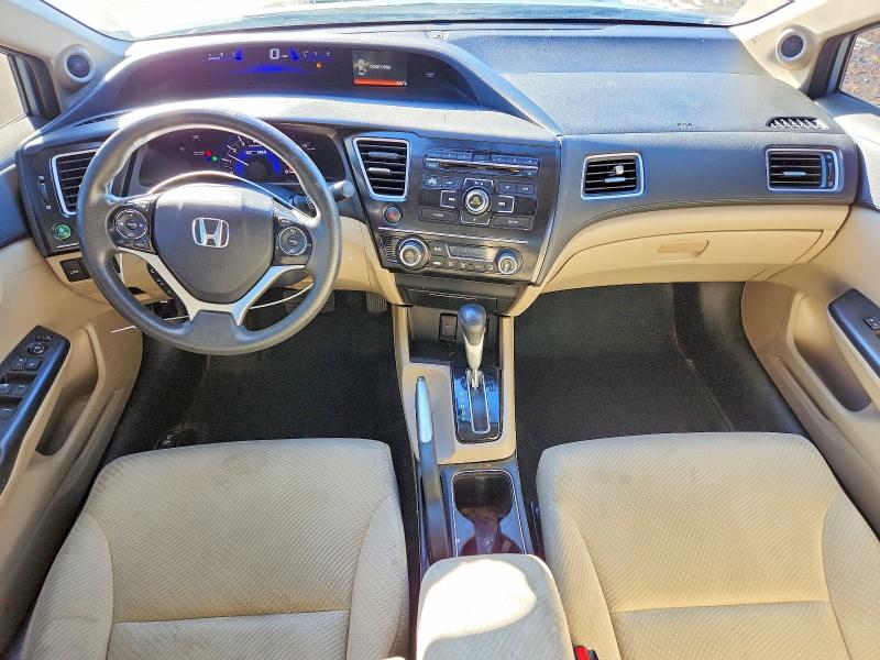 Photo 8 from auction – 2013 HONDA CIVIC HYBR with VIN 19XFB4F24DE000679