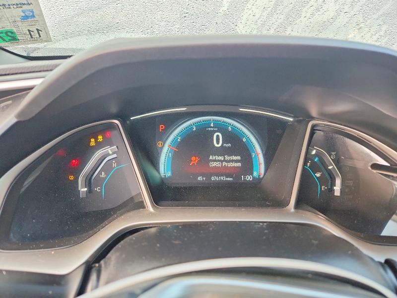 Photo 9 from auction – 2017 HONDA CIVIC with VIN 19XFC2F70HE070778