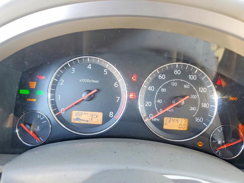 Photo 9 from auction – 2005 INFINITI FX45 with VIN JNRBS08W25X402466