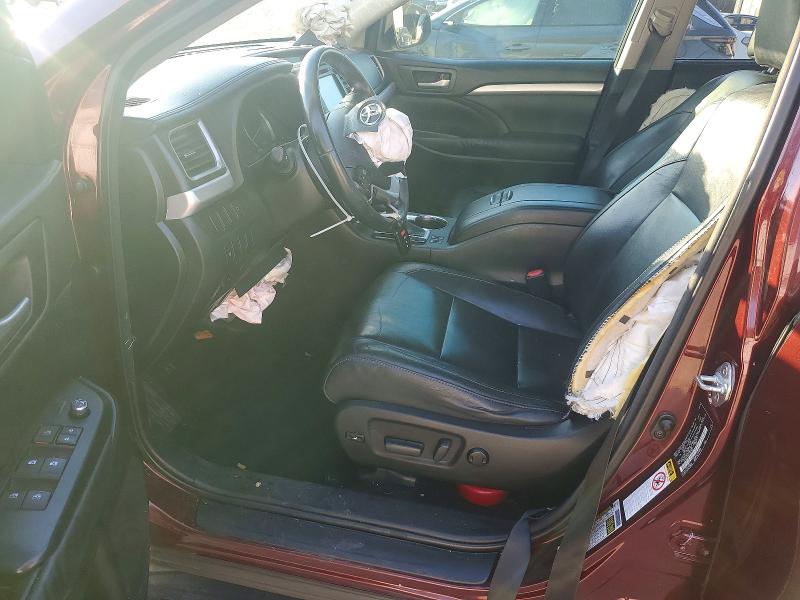 Photo 7 from auction – 2015 TOYOTA HIGHLANDER with VIN 5TDKKRFH3FS078945
