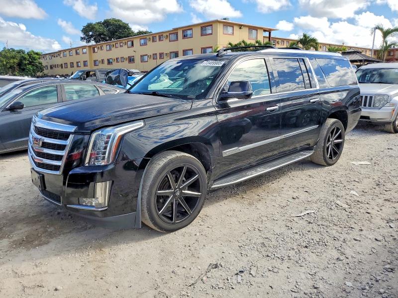 CADILLAC ESCALADE E 2018 with VIN 1GYS4HKJXJR160816 - Photo from auction