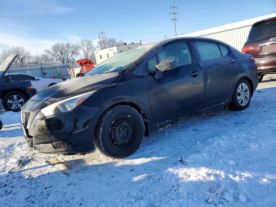 NISSAN VERSA 2021 with VIN 3N1CN8DV1ML896419 - Photo from auction