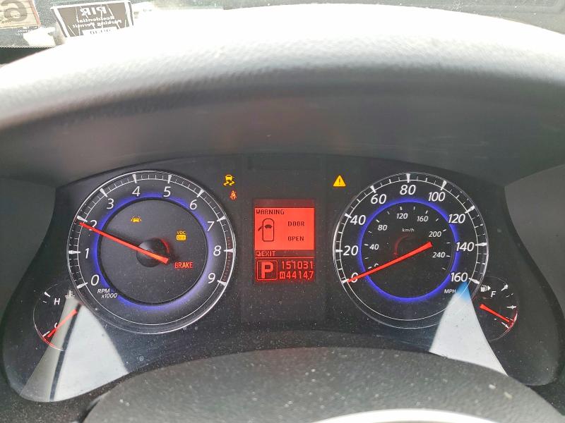 Photo 9 from auction – 2008 INFINITI EX35 BASE with VIN JNKAJ09E38M300070